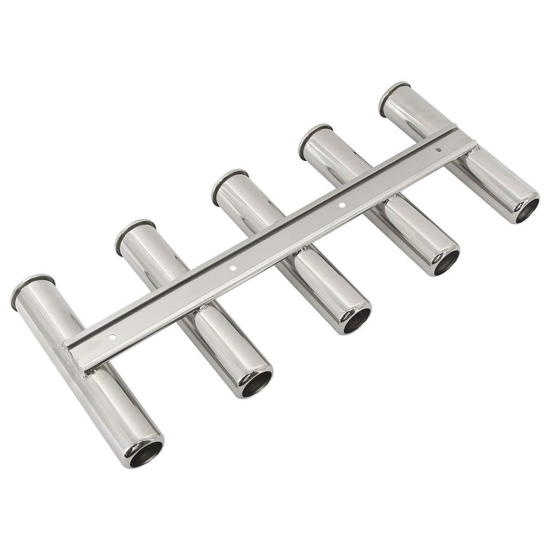 NovelBee 5 Tubes 316 Stainless Steel Fishing Rod Holder for Boats Yacht - Image 5